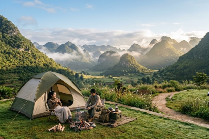 曲靖周边花海露营地推荐
